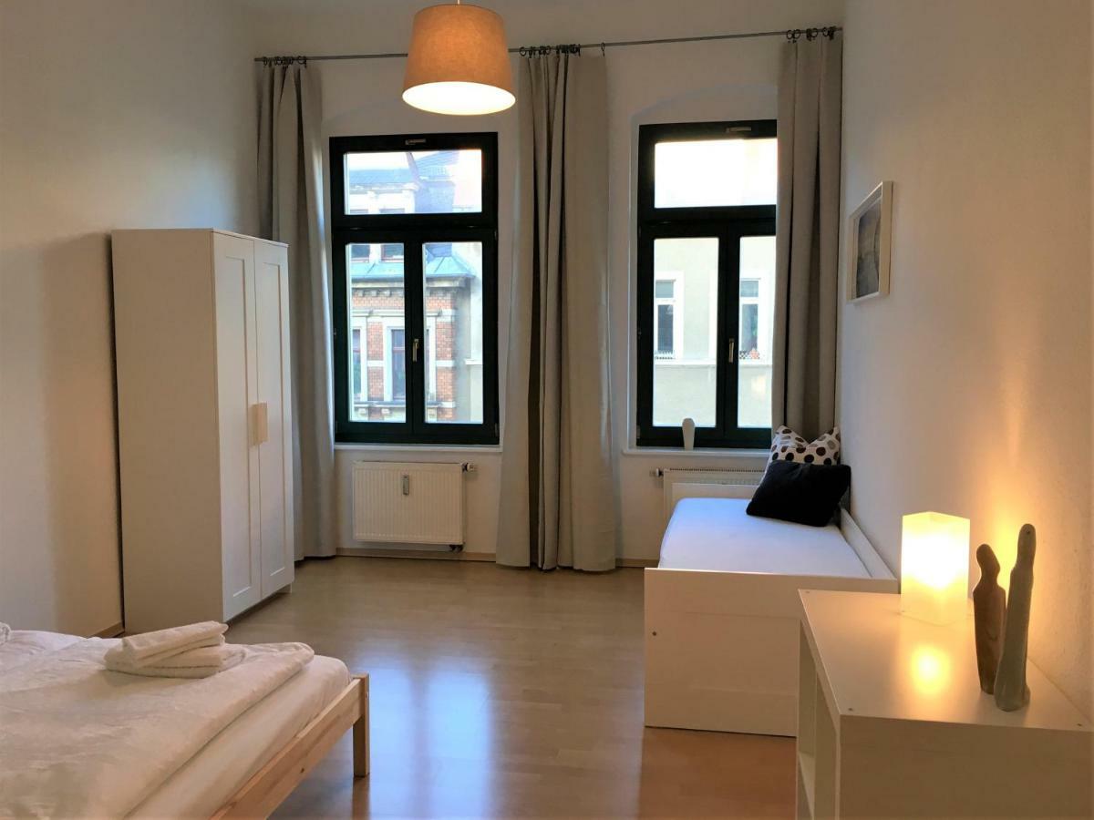 Ruhiges Apartment Am Rande Des Szeneviertels Dresda Exterior foto