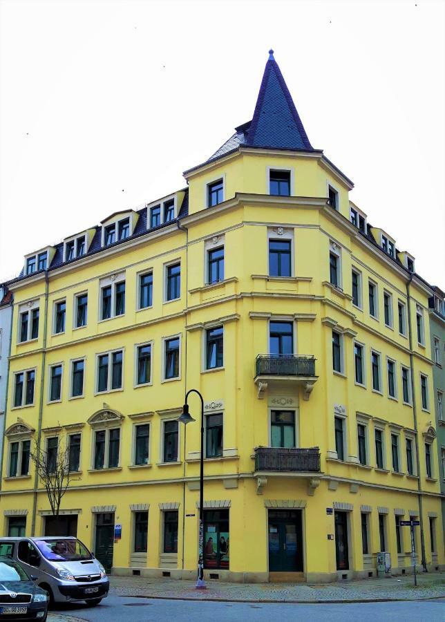 Ruhiges Apartment Am Rande Des Szeneviertels Dresda Exterior foto