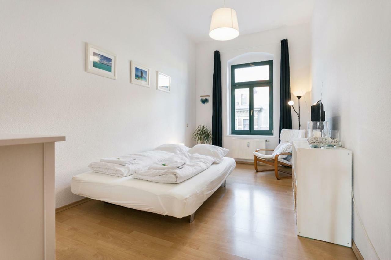 Ruhiges Apartment Am Rande Des Szeneviertels Dresda Exterior foto