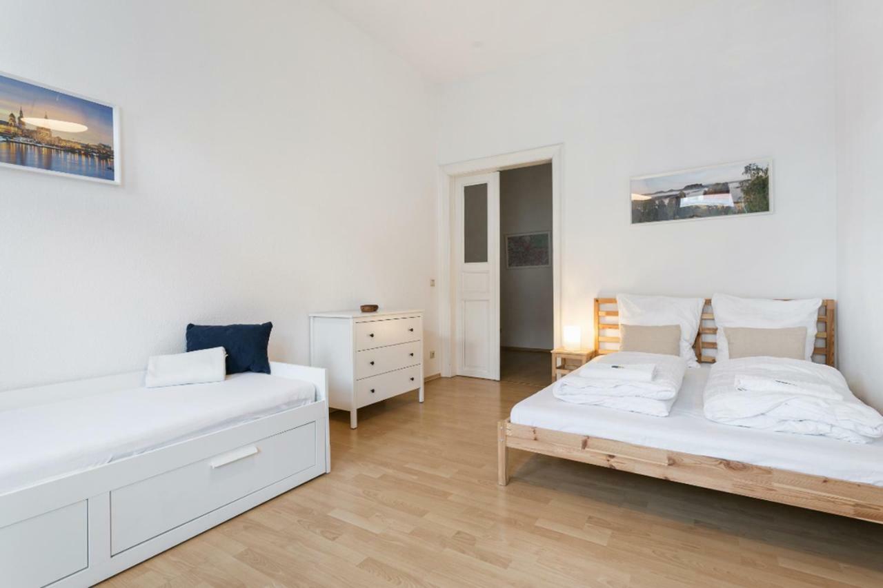 Ruhiges Apartment Am Rande Des Szeneviertels Dresda Exterior foto